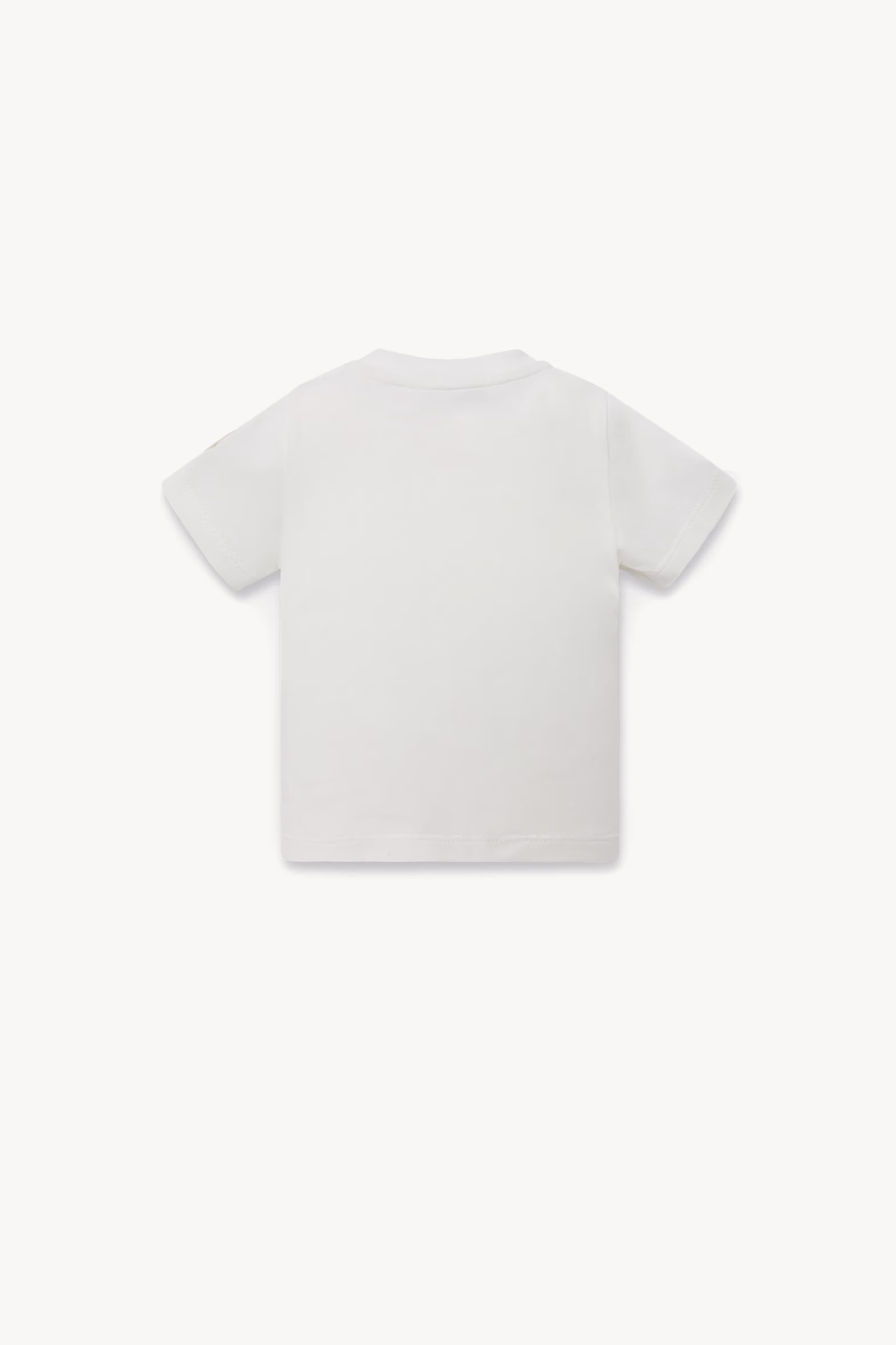 Camiseta de algodón con motivo de baloncesto Niño Blanco Moncler 2
